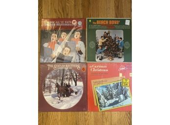 Vinyl Christmas Albums Including The Beach Boys