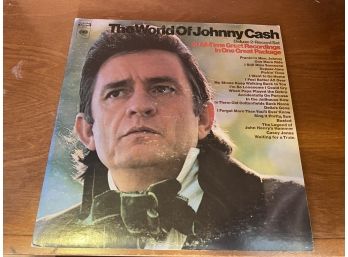 Johnny Cash Double Vinyl Album