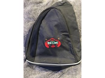 Maine Red Claws Single Over The Shoulder Book Bag