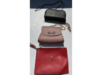 (3) Purse Lot Included Is A Kate Spade (l7)