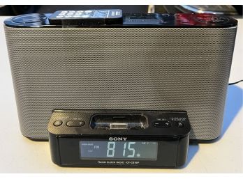 Sony FM/AM Radio, With Phone Dock