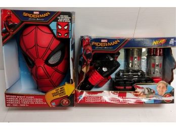 Marvel Spiderman *Spider Sight Mask & Nerf Accessories* - NEW