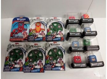 Marvel Fidget Spinners & Fidget Cubes No. 2 - NEW