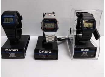 Three *New* Casio Watches