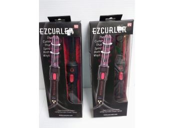 Two *NEW* EZ Curler Curling Irons