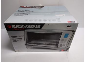Black & Decker Home Perfect Broil Digital Countertop Convection Oven - NEW