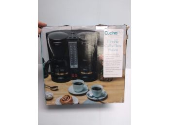 CucinaPro Double Brew Coffee Station -NEW