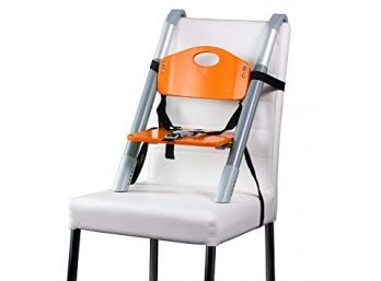 Three Svan Orange Wooden Booster Seats - NEW