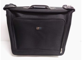 Geoffrey Beene Wheeled Garment Bag Suitcase Luggage NEW Black
