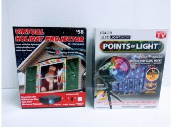 Virtual Holiday Projector & Point Of Light Show - NEW