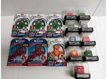Marvel Fidget Spinners & Fidget Cubes No. 3 - NEW