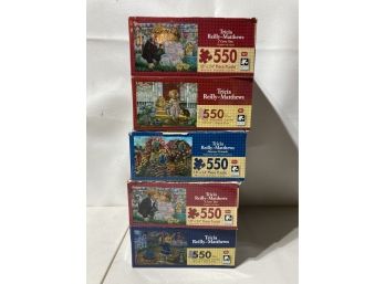 5 Puzzles By Tricia Reilly-Matthews Puzzles 550 Pieces