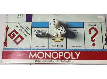 Vintage The Game Of Monopoly All Metal Pieces