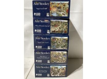 5 The Art Of Ann Stookey 550 Piece Puzzles