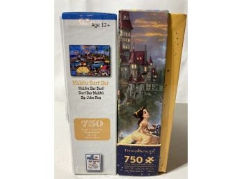Chunkers 750 Piece Puzzle And Walt Disney Beauty And The Beast By Thomas Kinkede 750 Pieces