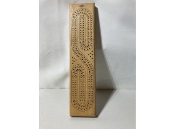 Cribbage Board Wood Shaped In An S