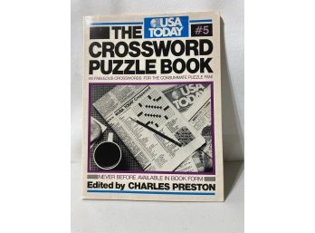 Vintage The Crossword Puzzle Book  USA TODAY #5