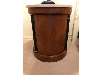 Matching Pair Of Round End Tables