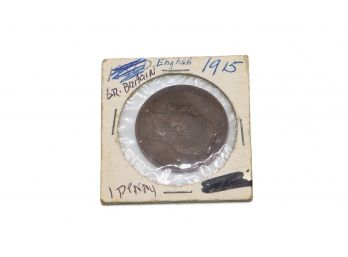 1915 Great Britain 1 Penny