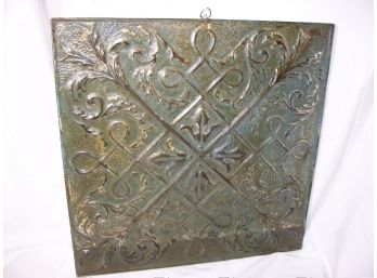 Antique Victorian Metal Ceiling Panel 'Good Olde Things'  NYC 2 Of 3