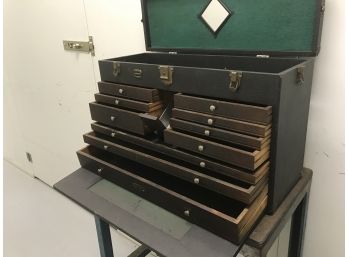 Vintage Tool Box # 10.   26 X 9.5 X 16