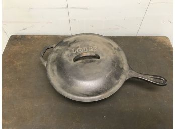 Case-iron Pan With Lid