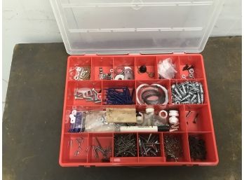 Assortment Of Stuff With Case