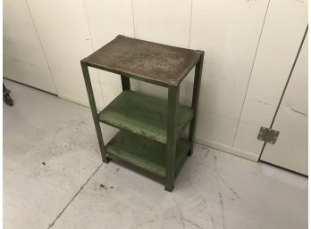 3 Shelf All Metal Green 17.5 X 11.5 X 26