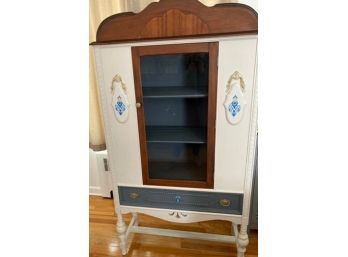 Vintage Upcycled Display Cabinet