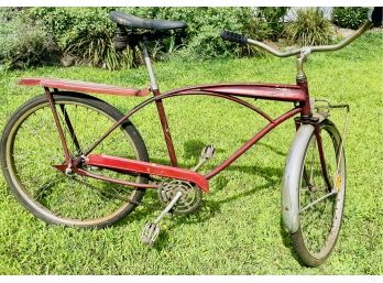 Vintage Red Murray Bicycle