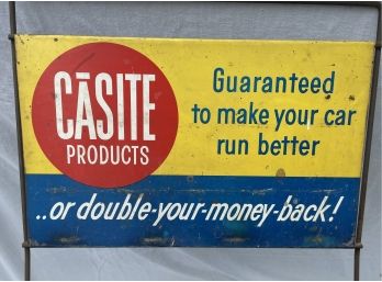 Vintage Casite Oil Display Rack