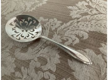 Vintage Sterling Silver Powdered Sugar Spoon