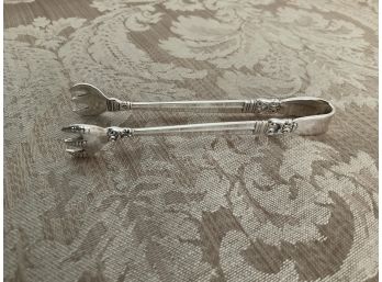 International Sterling Sterling Silver Royal Danish Sugar Tongs