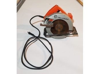 Black And Decker Circular Saw