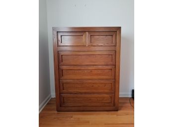 Vintage Thomasville Mid Century Oak Dresser