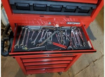 Tools Middle Rack Top Drawer - Wrenches