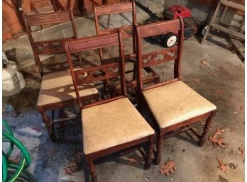 Vintage American Maple Side Chairs