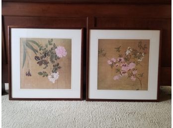 Vintage Rice Paper Floral Prints