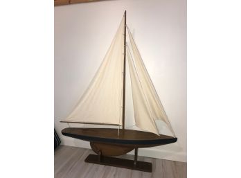 Vintage Sailboat Model