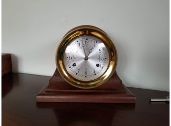 Brass Nautical Clock