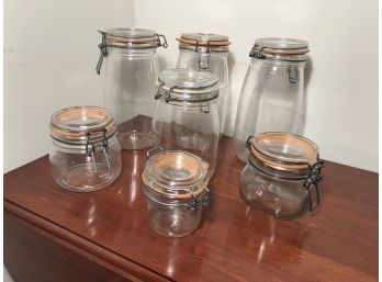 Glass Kitchen Cannister Collection