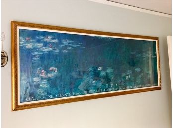 Framed Claude Monet Water Lilies