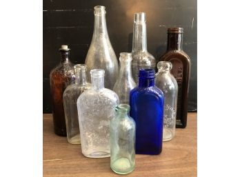 Old Farm Dump Bottles - All In Good Condition!
