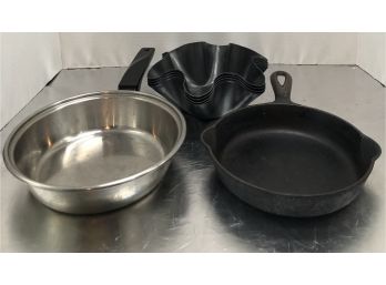 Cast Iron And Flint 6 Inch Frying Pans Plus!