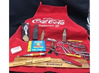 Coca Cola Advertising Gadgets, Bottle Openers, Knives, More