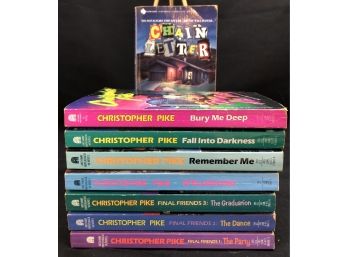8 Christopher Pike Youth Mystery Books