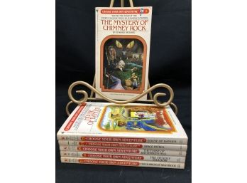 6 Choose Your Own Adventure Youth Mystery Books