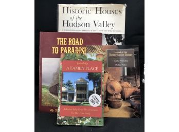 Four Hudson Valley Books - One Signed