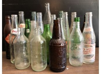 FABULOUS Collection Of Soda Bottles. All In Very Good Vintage Condition