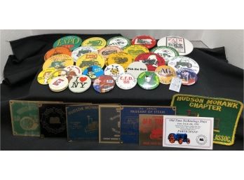 Huge Lot Of Buttons And Plaques